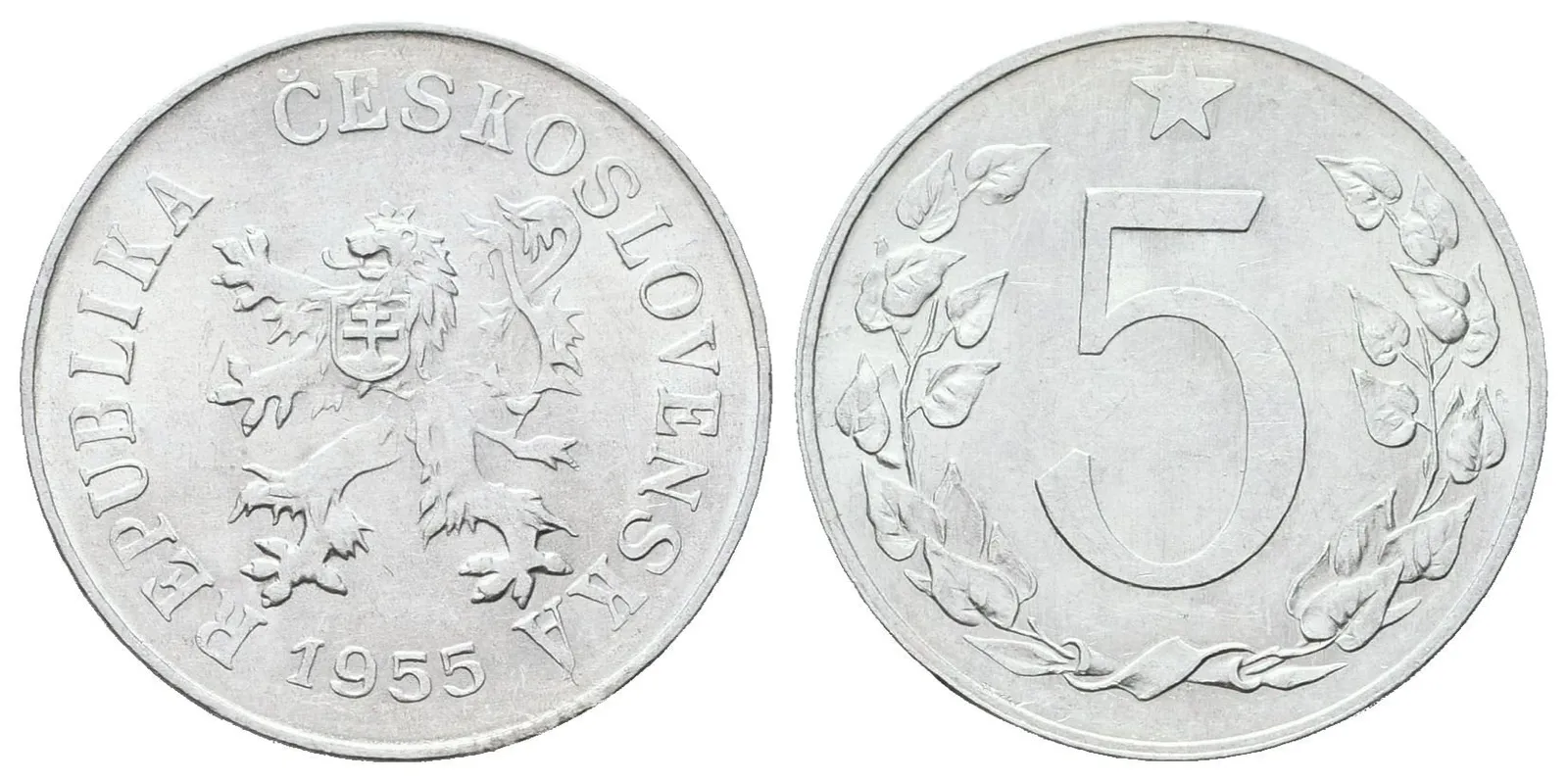5 Haléř 1955