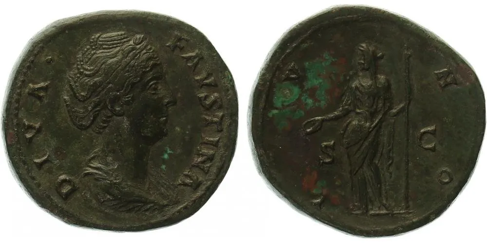 Faustina senior, manželka Antonina Pia — 1