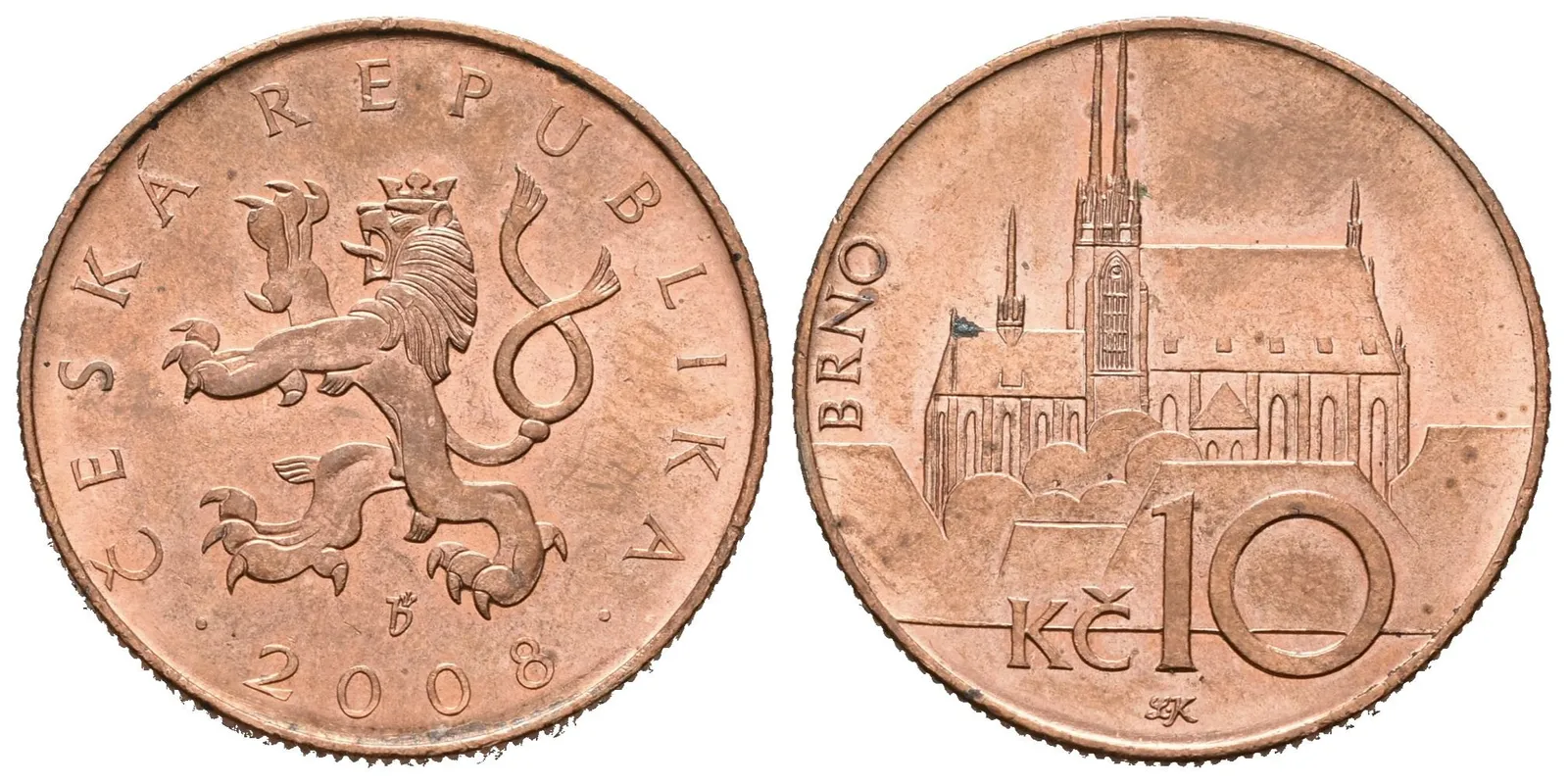 10 Koruna 2008