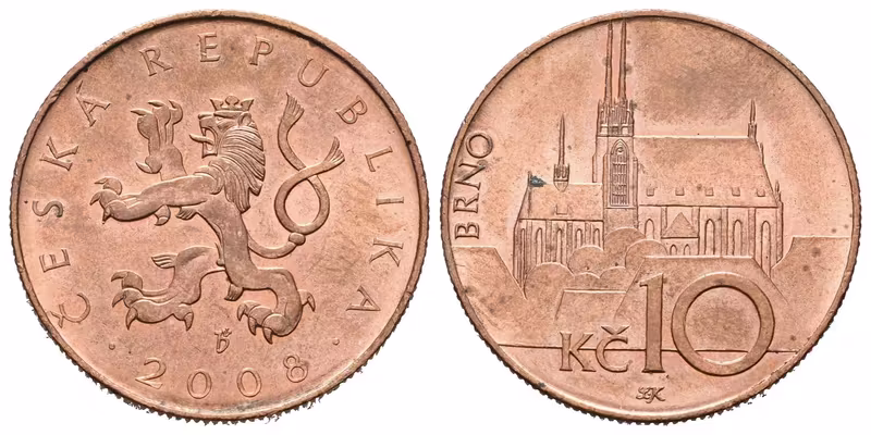 10 Koruna 2008