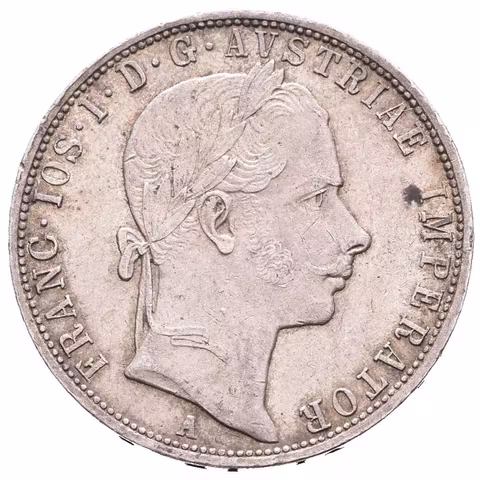 Zlatník 1858 A, velmi pěkná zachovalost, patina, drobné rysky