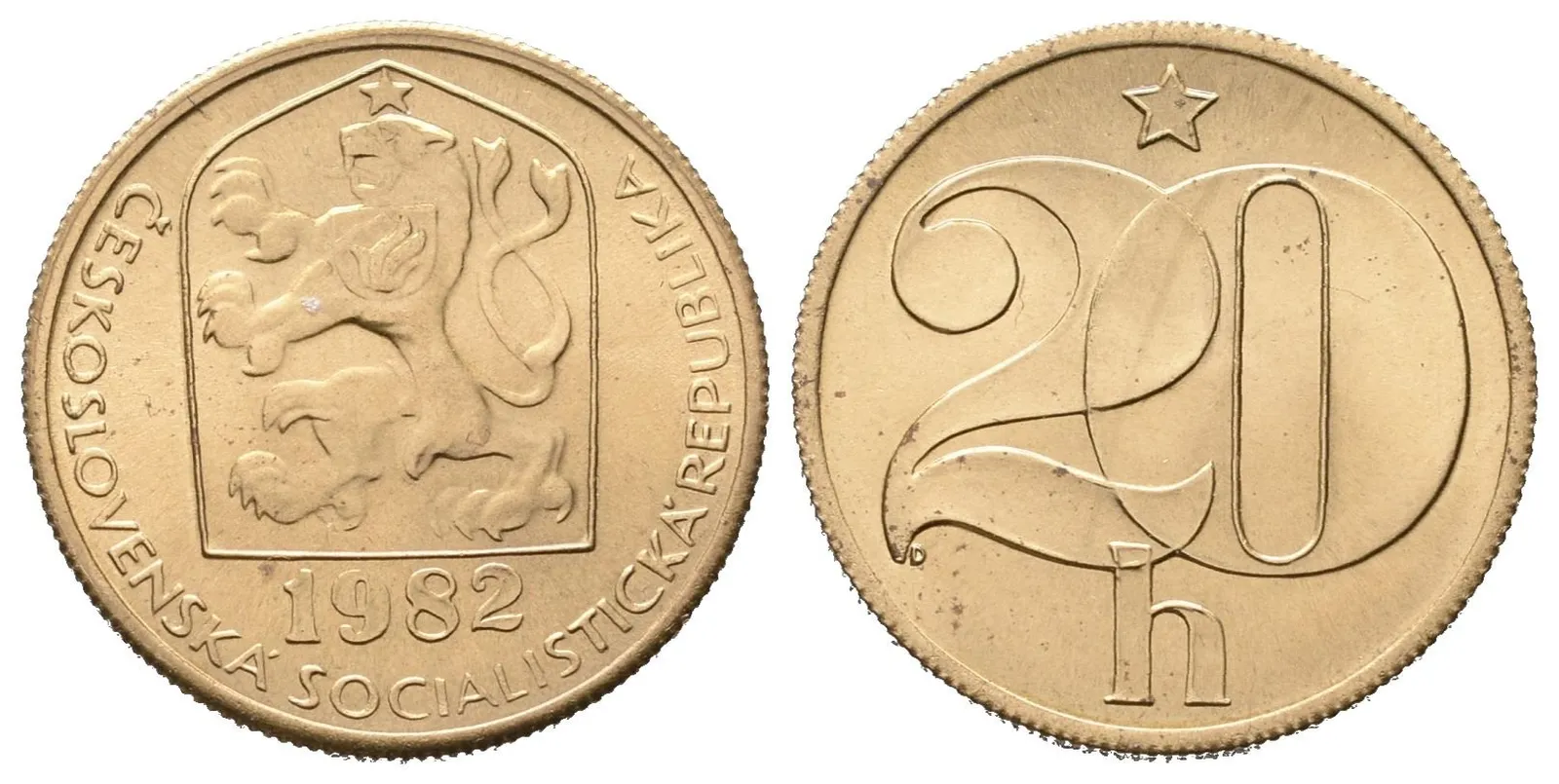20 Haléř 1982