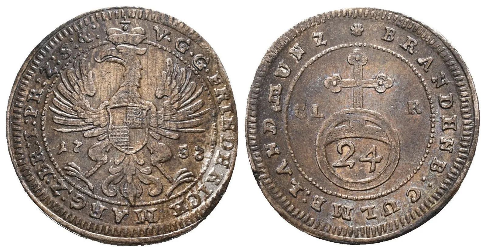 Brandenburg - Bayreuth, Friedrich, 1735 - 1763 — 1