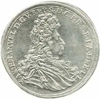 Bavorsko, Maximilian II. Emanuel, 1679 - 1726 — 1