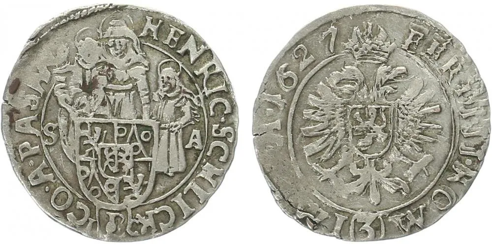 Šlik Jindřich, 1612 - 1650 — 1