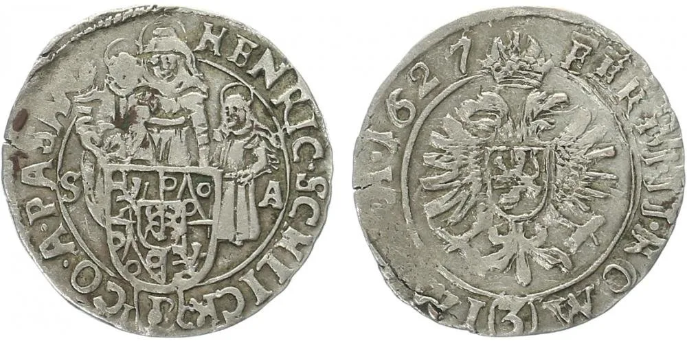 Šlik Jindřich, 1612 - 1650 — 1