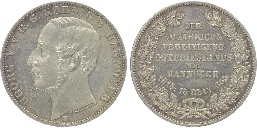 Hannover, Georg V., 1851 - 1866 — 1