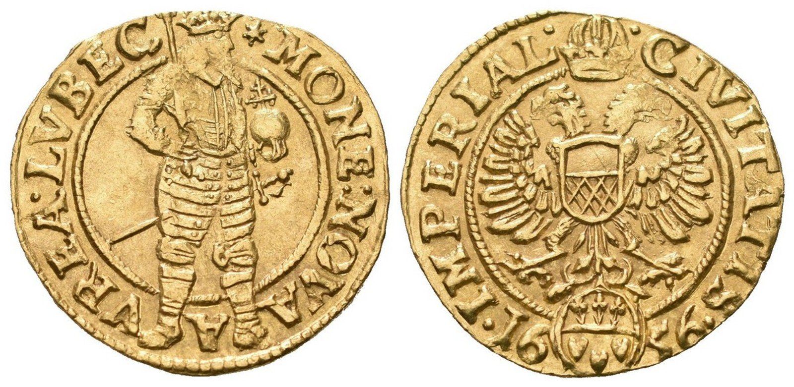 Lübeck - město, Dukát 1636