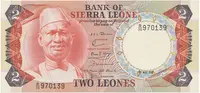 Sierra Leone, 2 Leones 1980, P.6e