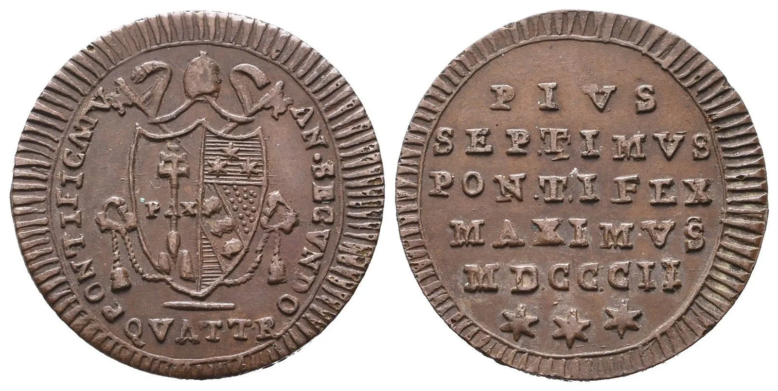 Vatikán, Pius VII., 1800 - 1823 — 1