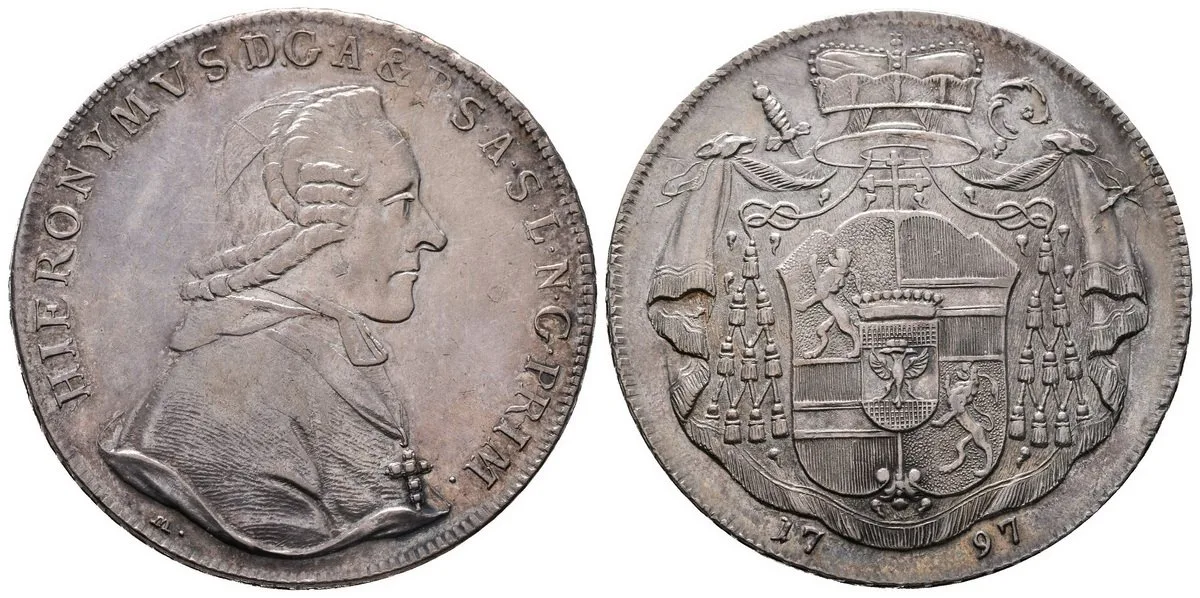 Salzburg - arcibiskupství, Hyeronymus Colloredo, 1772 - 1803 — 1