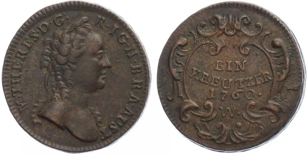 Marie Terezie, 1740 - 1780 — 1