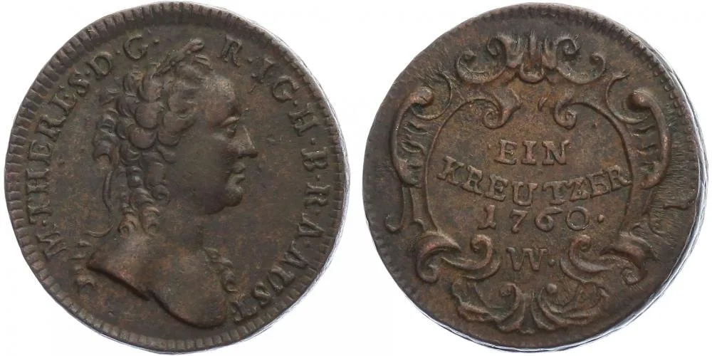 Marie Terezie, 1740 - 1780 — 1