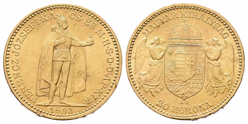 20 Koruna 1893 KB