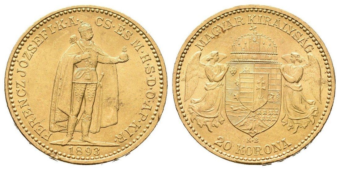 20 Koruna 1893 KB