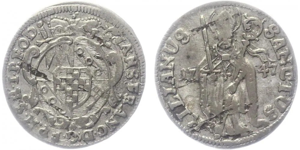 Würzburg - biskupství, Anselm Franz, 1746 - 1749 — 1