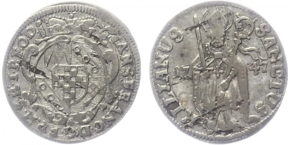 Würzburg - biskupství, Anselm Franz, 1746 - 1749 — 1