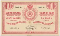 Finsko, 1 Markka 1915, P.16b