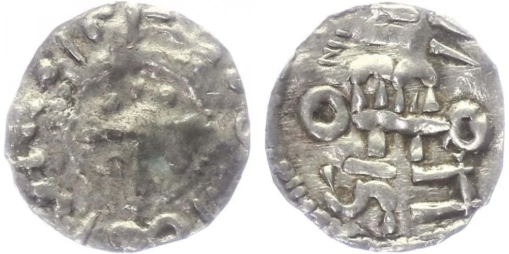 Esslingen, královská mincovna, Otto I. - Otto III., 973 - 1002, nebo Otto von Schwaben — 1