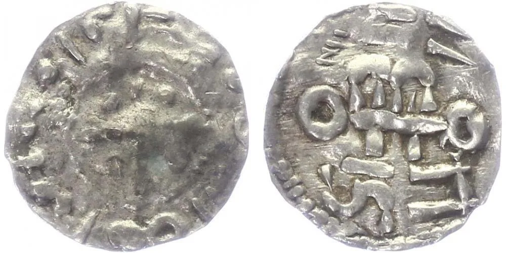 Esslingen, královská mincovna, Otto I. - Otto III., 973 - 1002, nebo Otto von Schwaben — 1