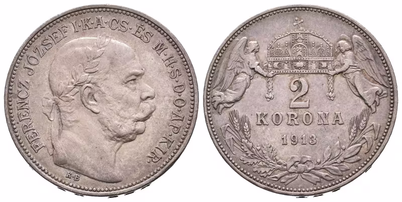 2 Koruna 1913 KB