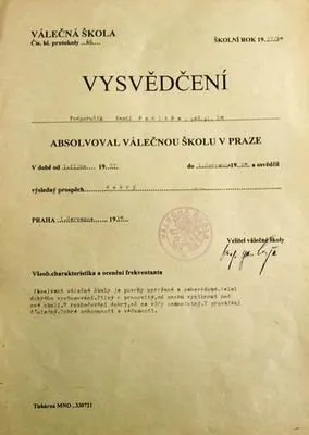 Československo - odznaky vojenských škol — 1