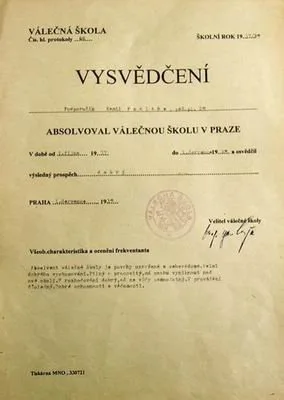 Československo - odznaky vojenských škol — 1