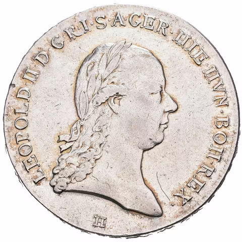 Tolar křížový 1791 H, Günzburg, pěkná zachovalost, patina, zbytky lesku,