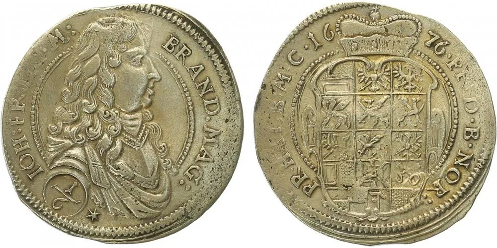 Brandenburg - Ansbach, Johann Friedrich, 1667 - 1686 — 1