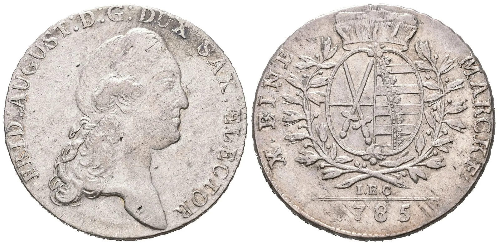Sasko, Tolar 1785