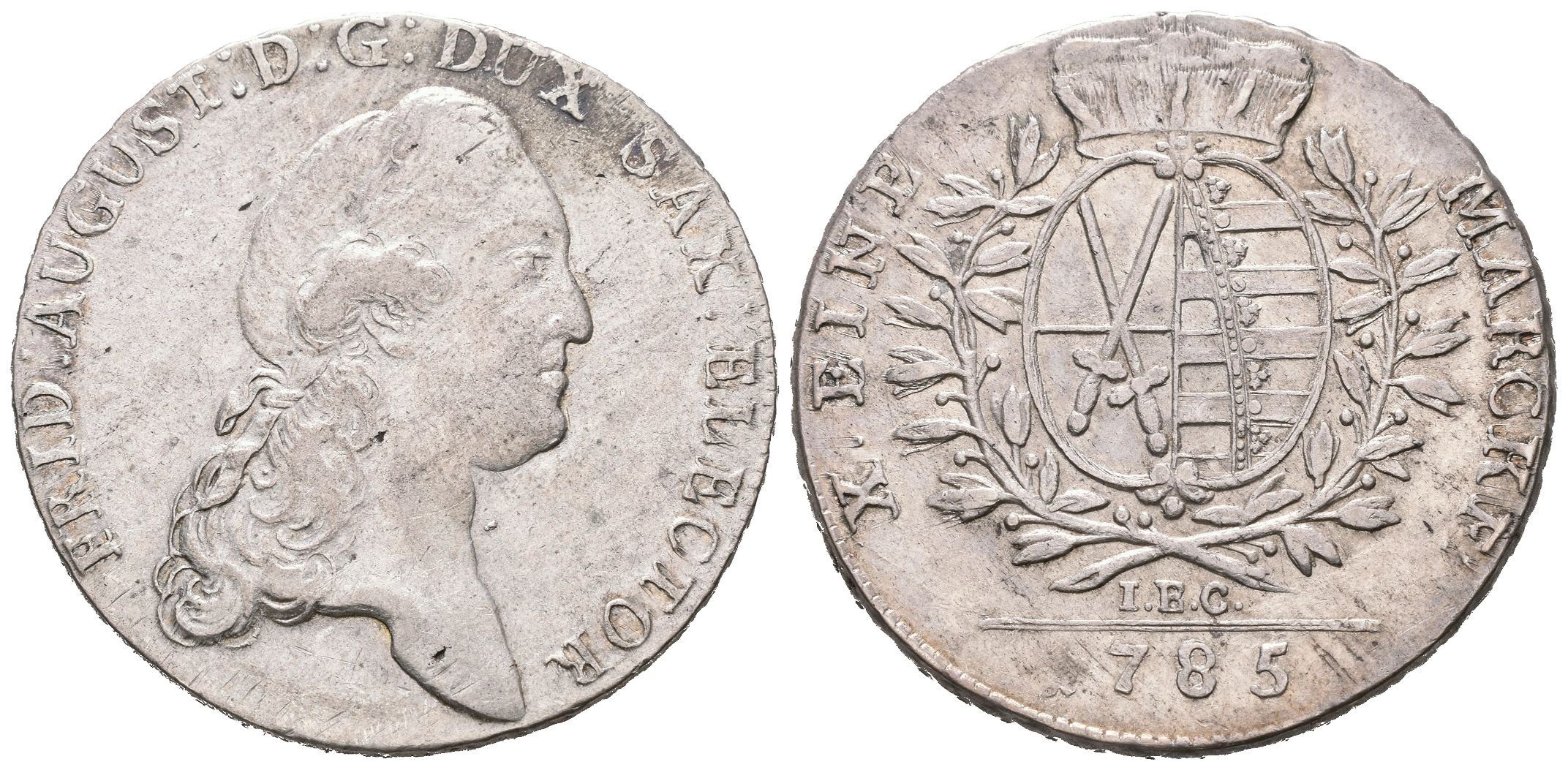 Sasko, Tolar 1785