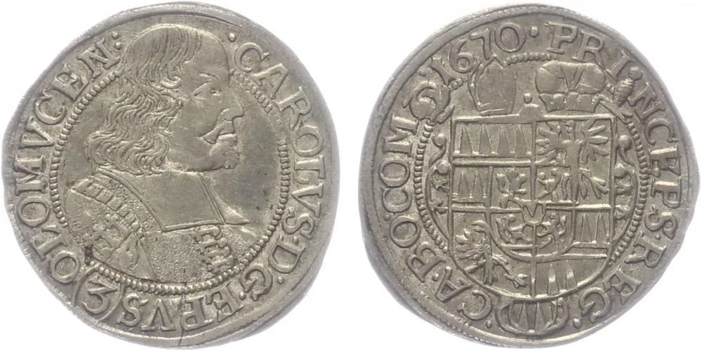 Olomouc - biskupství, Karel II. Liechtenstein, 1664 - 1695 — 1