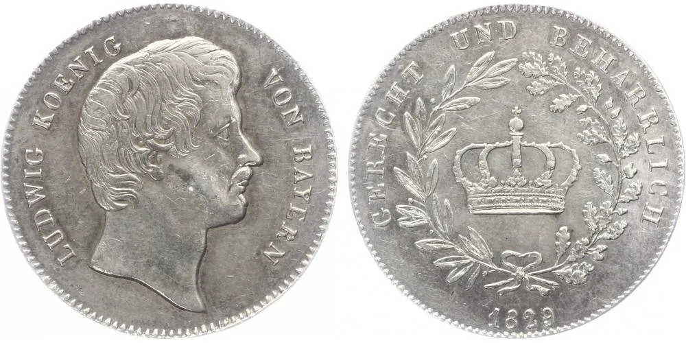 Bavorsko, Ludwig I., 1825 - 1848 — 1