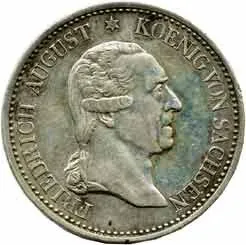 Sasko, Friedrich August III./I., 1763 - 1827 — 1