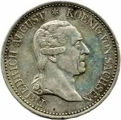 Sasko, Friedrich August III./I., 1763 - 1827 — 1