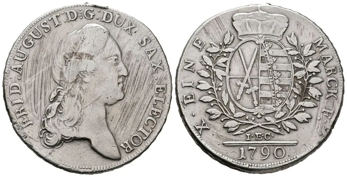 Sasko, Friedrich August III./I., 1763 - 1827 — 1