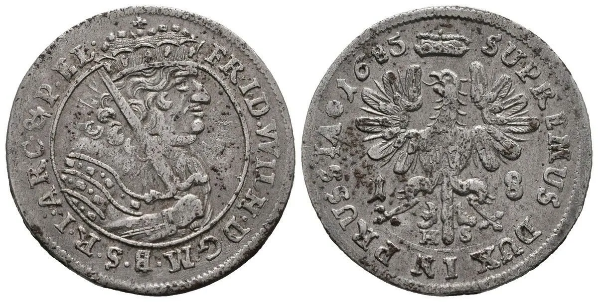 Brandenburg - Preussen, Friedrich Wilhelm, 1640 - 1688 — 1