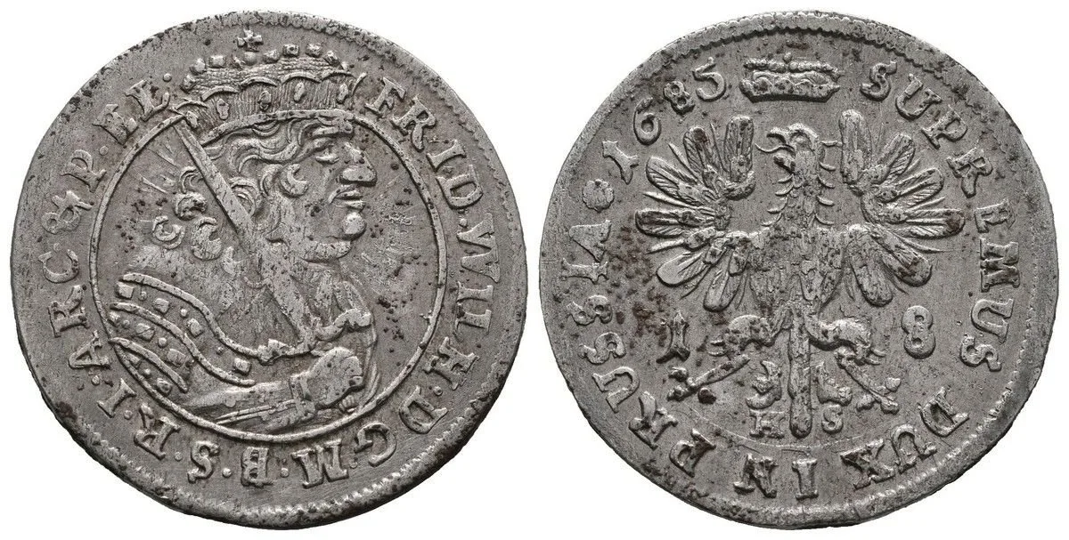 Brandenburg - Preussen, Friedrich Wilhelm, 1640 - 1688 — 1