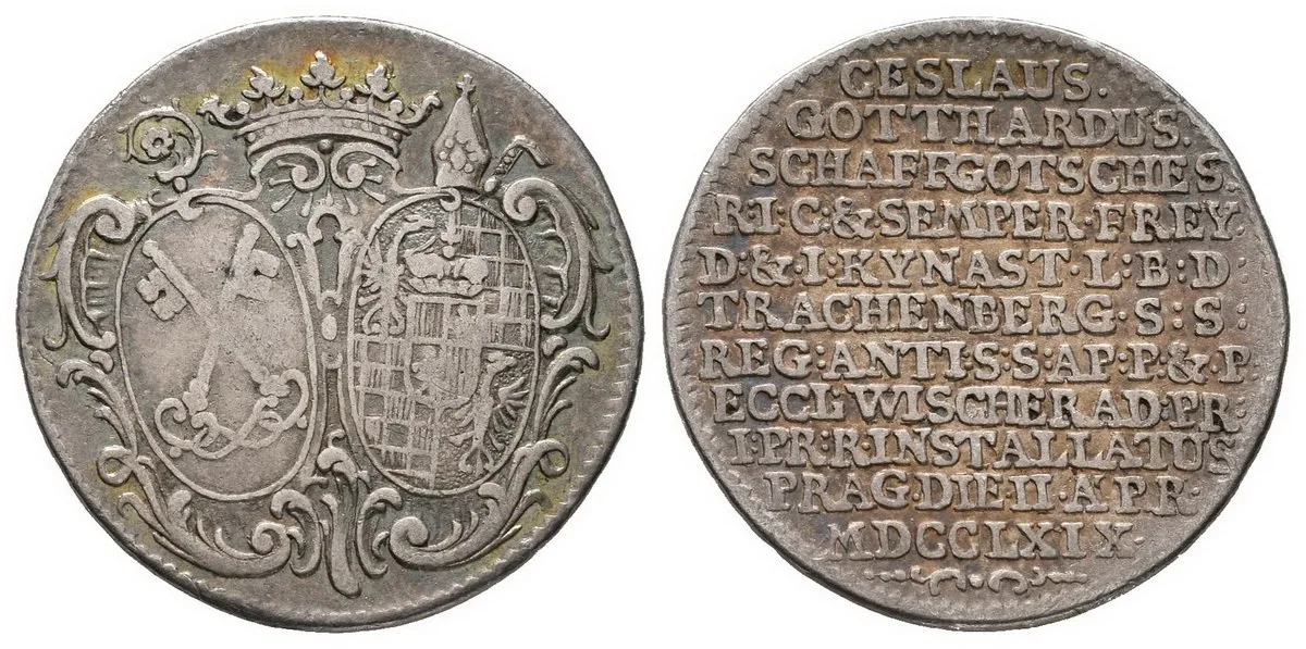 Praha - Vyšehrad, Česlav Gotthard hrabě Schafgotsche, 1769 - 1781 — 1