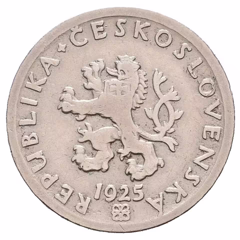 20 Haléř 1925, patina, rysky_R!