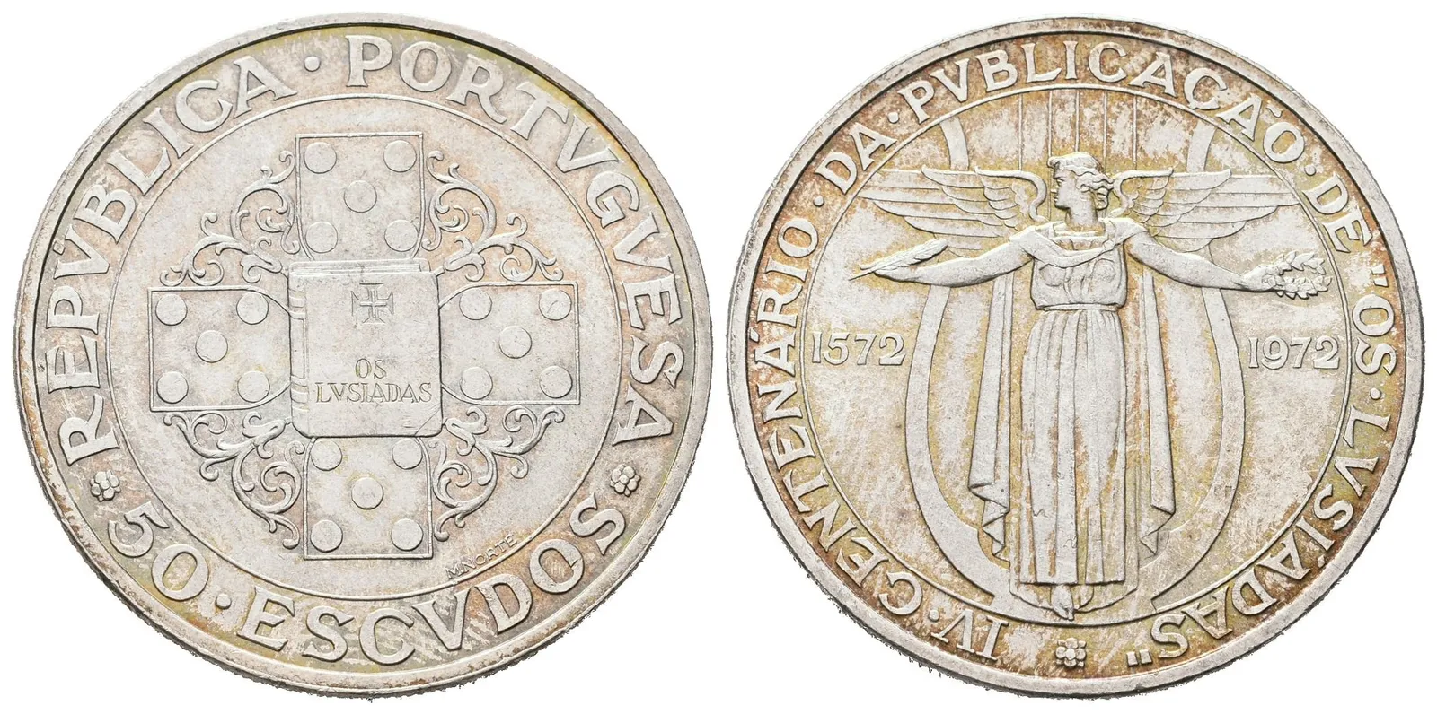 Portugalsko, 50 Escudos 1972 - 400. výročí „Os Lusiadas“