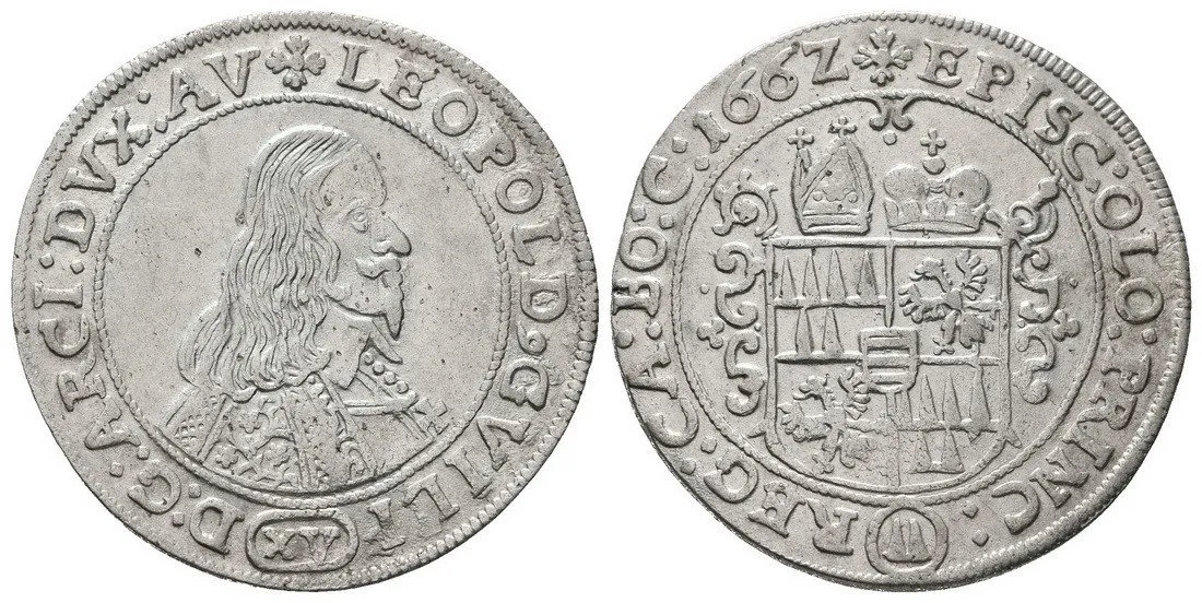 Olomouc - biskupství, Leopold Vilém, 1637 - 1662 — 1