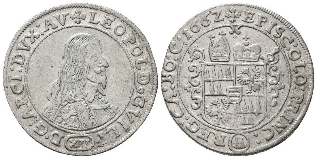 Olomouc - biskupství, Leopold Vilém, 1637 - 1662 — 1