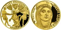 10000 Kč 2021 - Kněžna Ludmila, PROOF