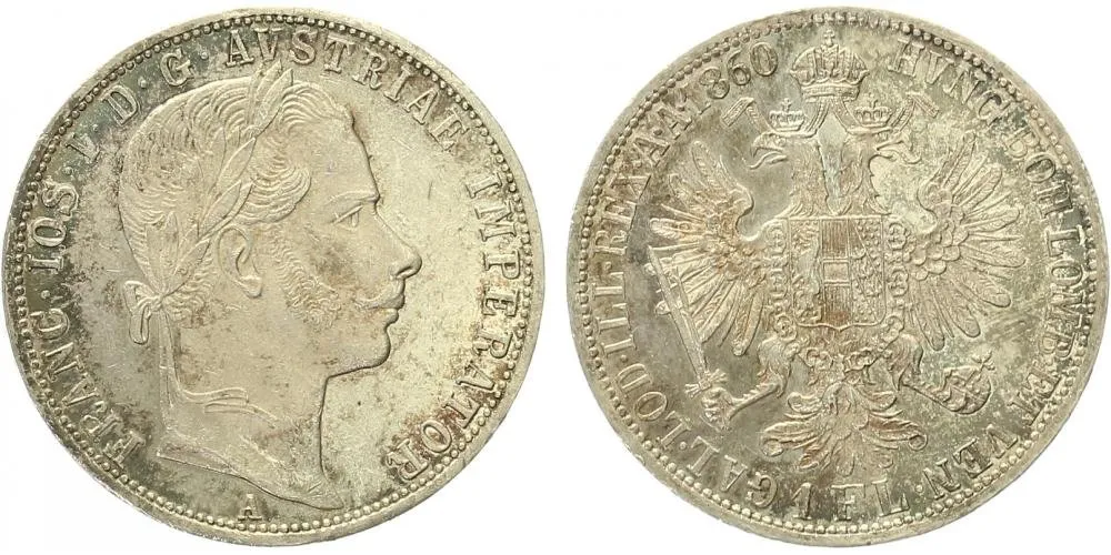 Rakouská a spolková měna, 1857 - 1892 — 1