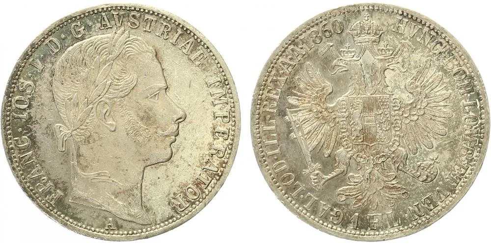 Rakouská a spolková měna, 1857 - 1892 — 1