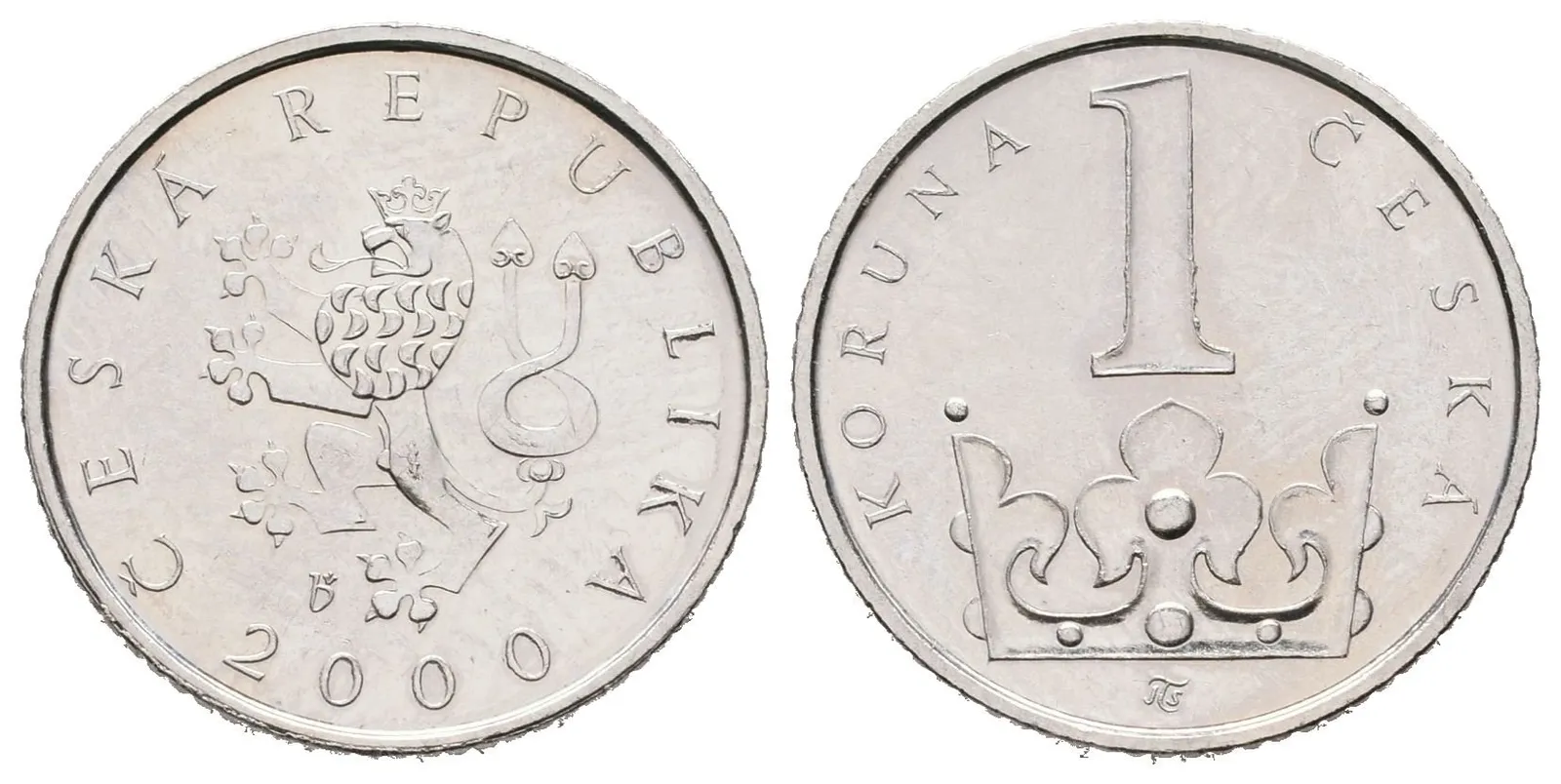1 Koruna 2000