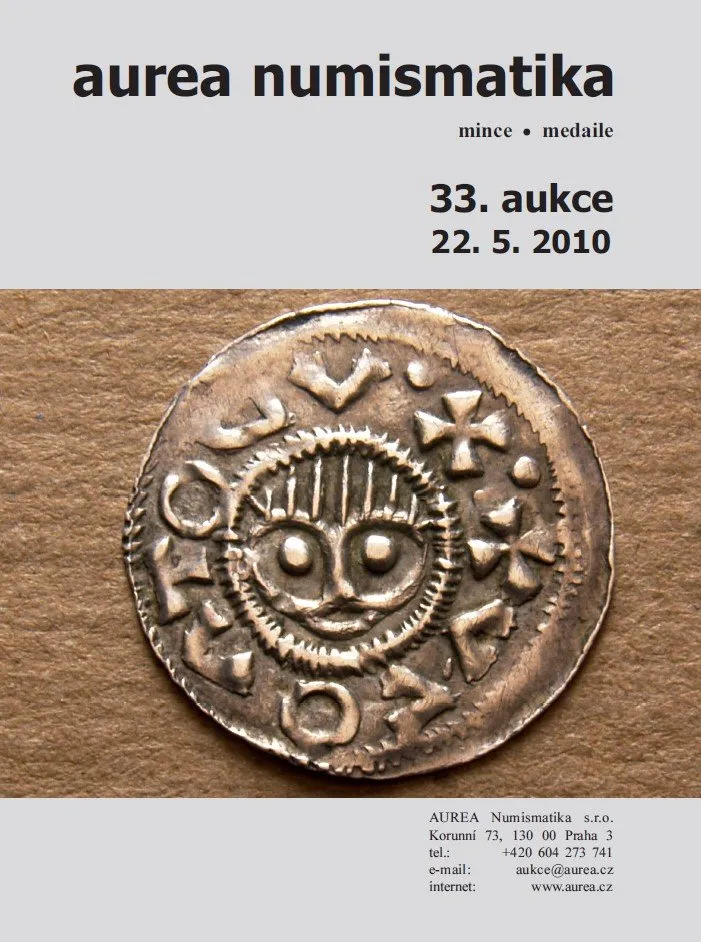 33. Aukce - mince • medaile