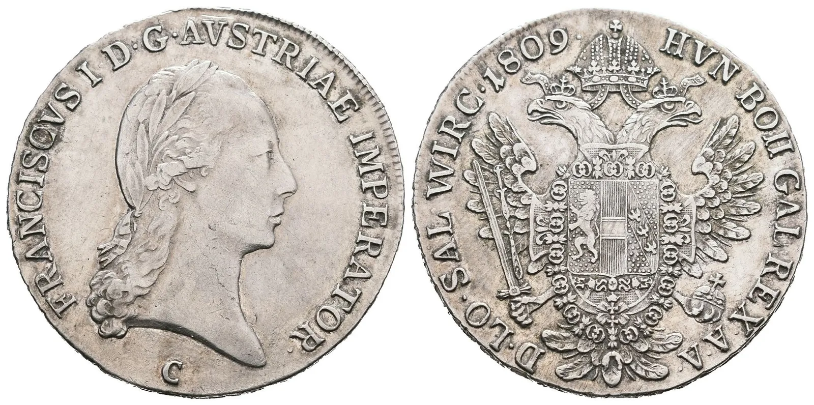 František II., 1/2 Tolar 1809 C