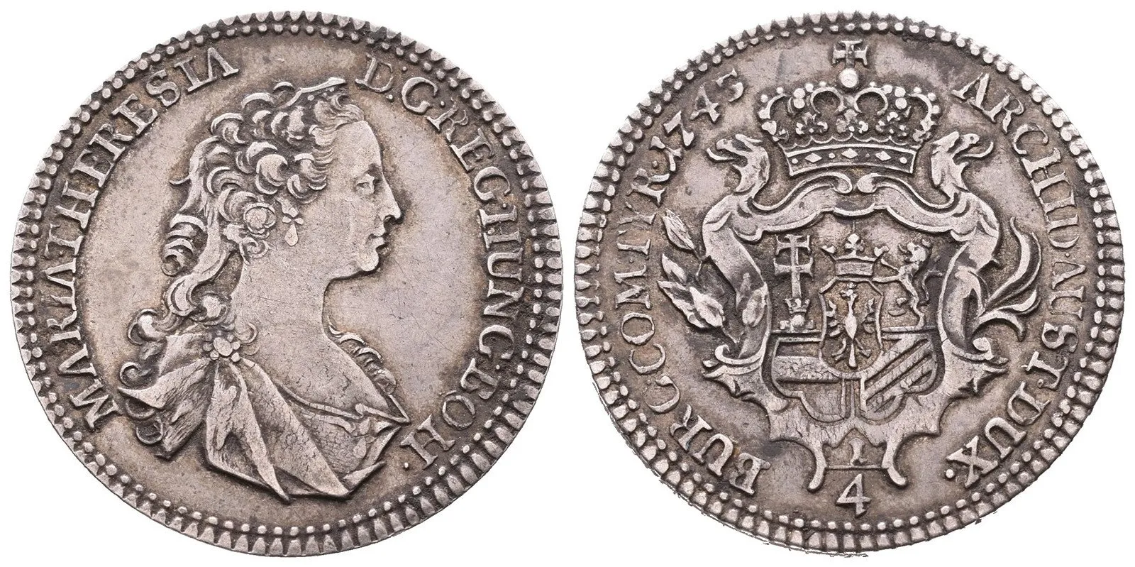 Marie Terezie, 1740 - 1780 — 1